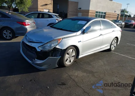 2013 Hyundai Sonata Hybrid Limited from USA, damaged, VIN KMHEC4A43DA071968